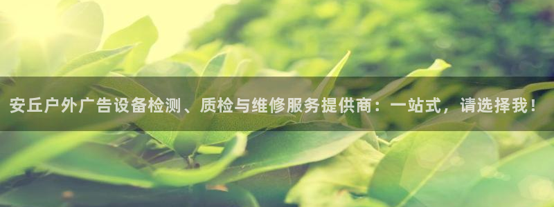 杏宇平台代理怎么赚钱：安丘户外广告设备检