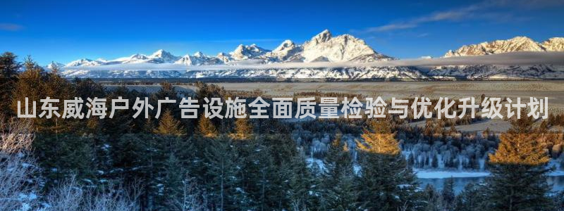 杏宇平台是什么：山东威海户外广告设施全面