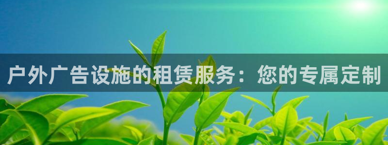 杏宇平台登陆：户外广告设施的租赁服务：您
