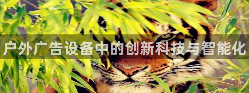 杏宇平台登录方法：户外广告设备中的创新科技与智能化