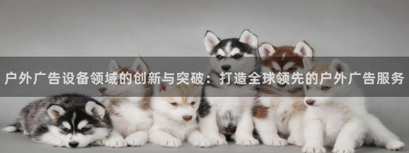杏宇平台代理多少钱一个月：户外广告设备领